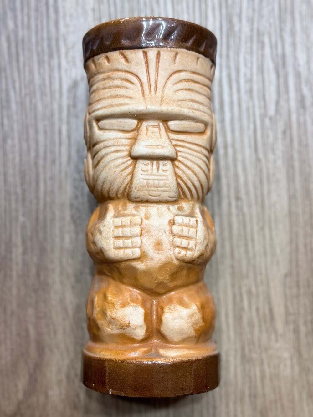 Trader Dick's Nugget Tiki Peanut Mug Ceramic Cocktail Cup